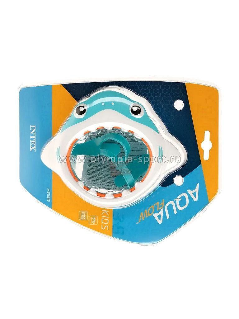 Маска для плавания Intex 55915 Fun Masks 3-8лет