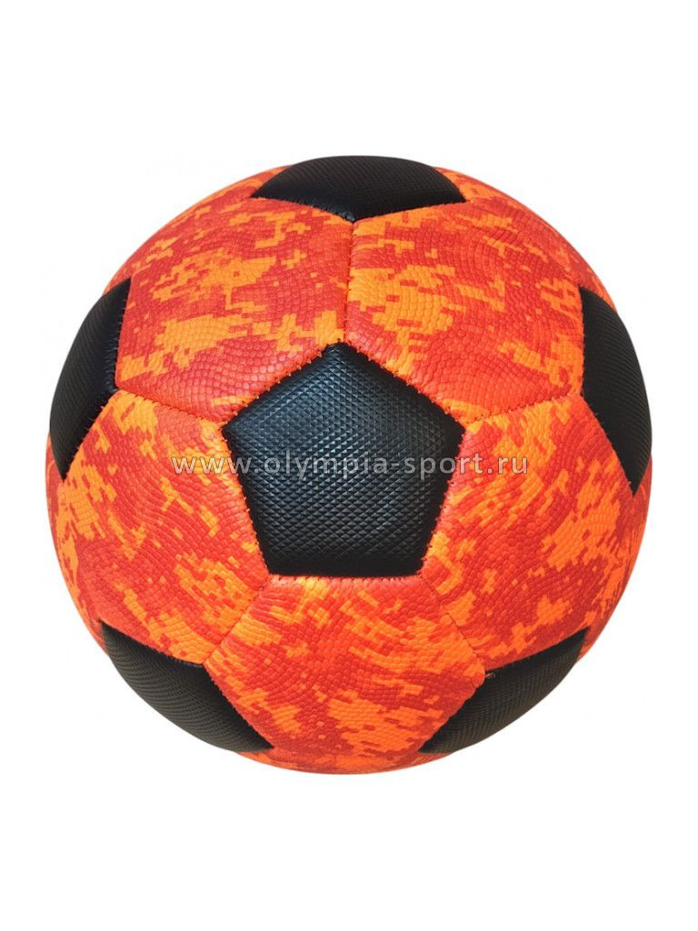 Мяч футбольный Meik №5 E43177-3 PVC (оранжевый)