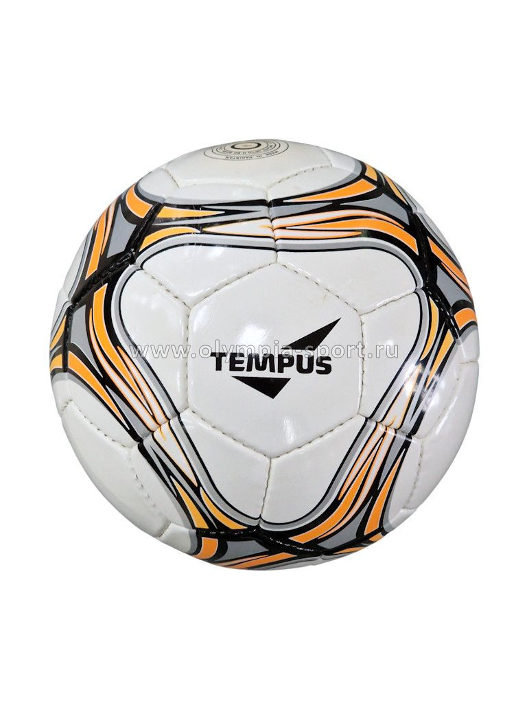 Мяч ф/б Tempus Impact арт.T200 р.5 White/Black/Orange