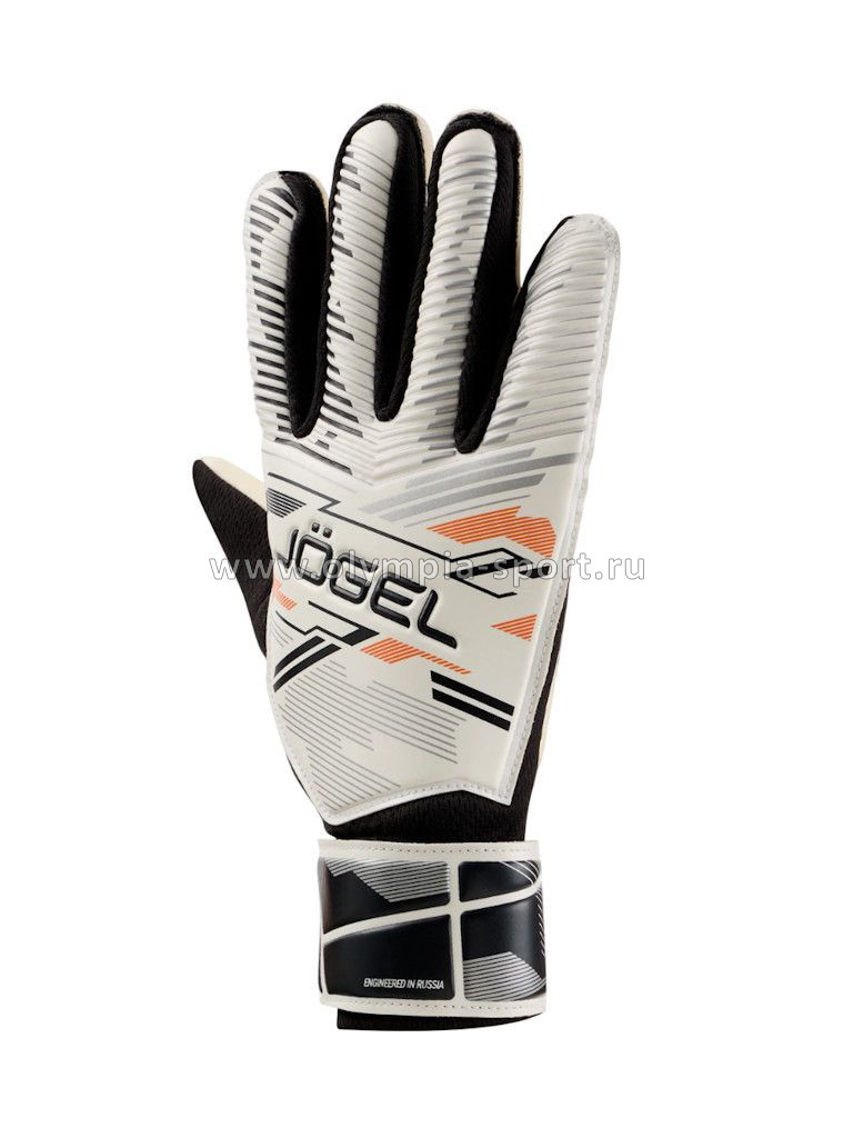 Перчатки вратарские Jögel Magnum AL3 Flat, белый (8)