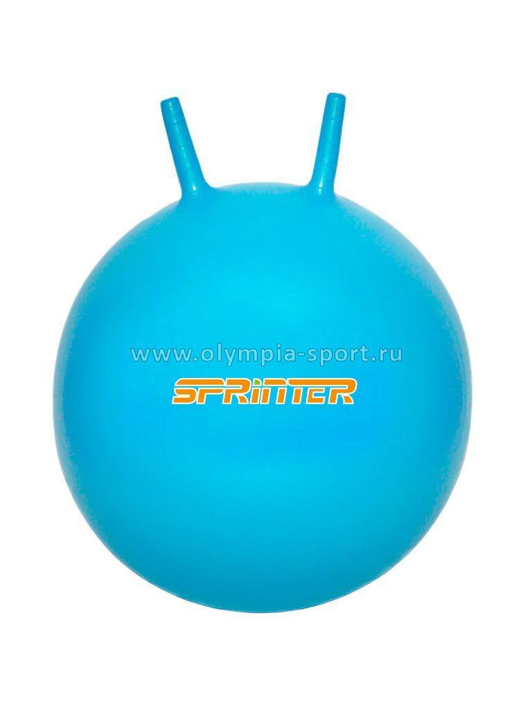 Мяч-прыгун с ушками SPRINTER d-45 см голубой