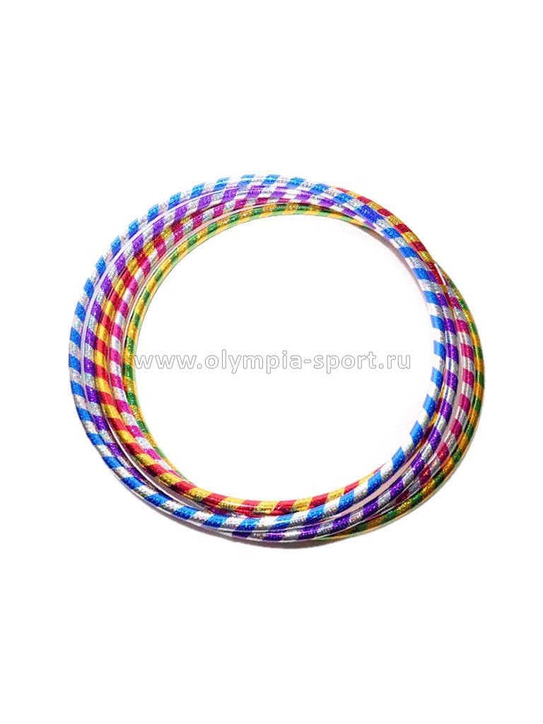 Обруч пластиковый в обмотке Диаметр 55 см 16-55