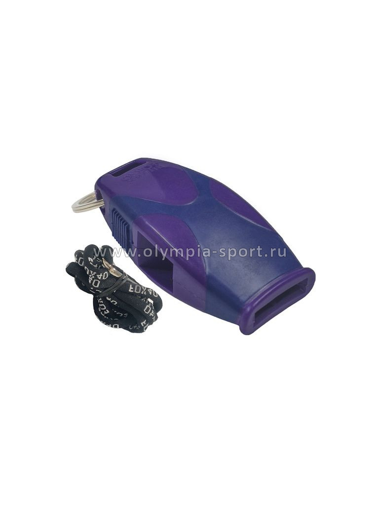 Свисток судейский FOX-40 Sharx E42613 на шнурке (фиолетовый)