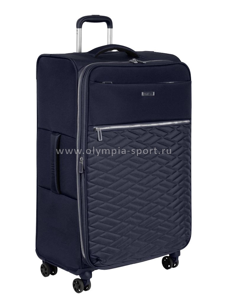 Чемодан Polar Р2007 большой облегченный 28" синий