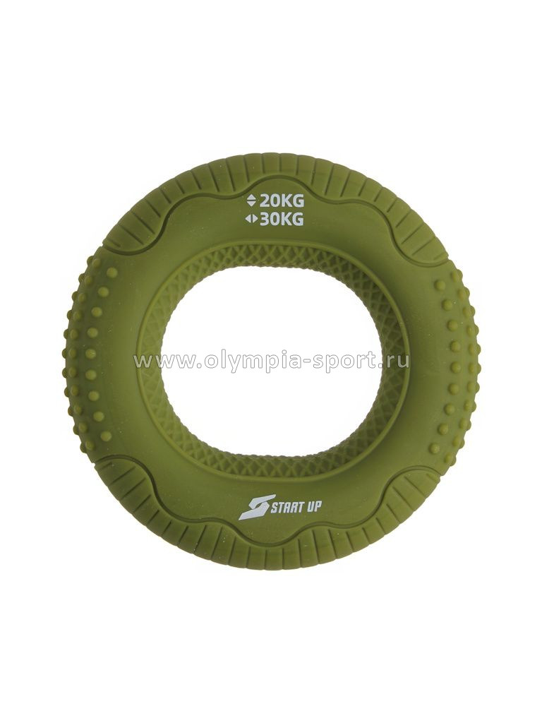 Эспандер кистевой Start Up NT34032 с разной нагрузкой (нагрузка 20-30 кг) хаки