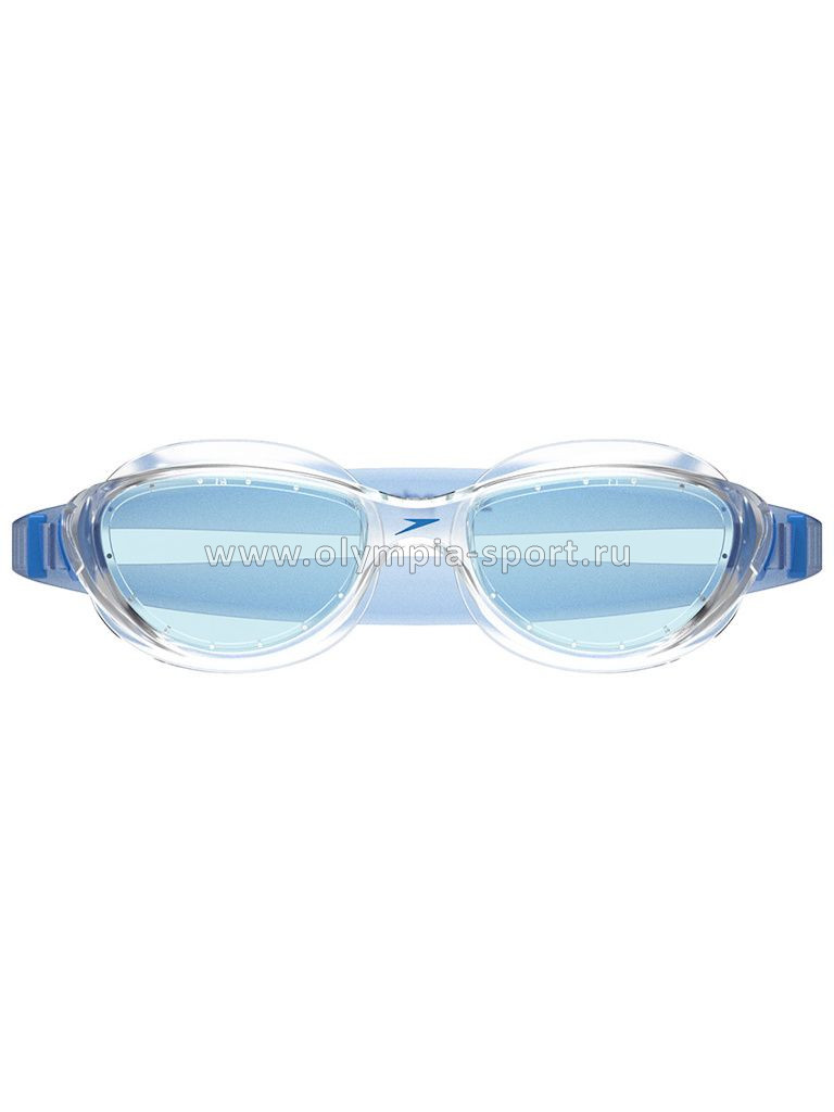 Очки для плавания SPEEDO Futura Hydrospex, голубые линзы, нерег. перен., прозр.опр.