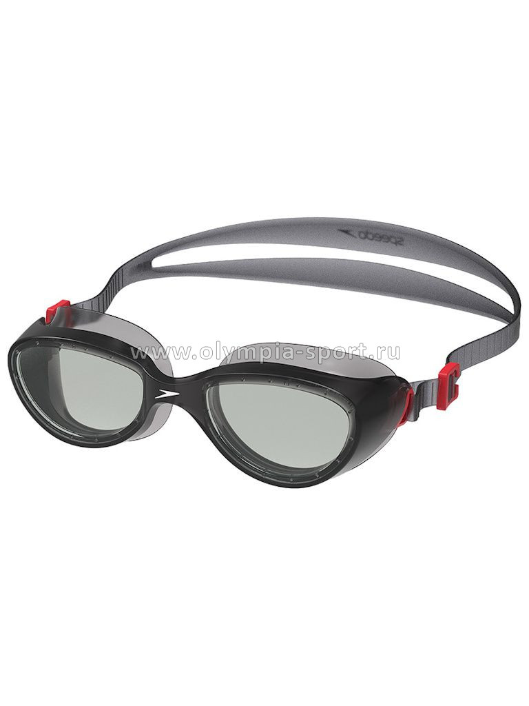 Очки для плавания SPEEDO Futura Hydrospex, дымчатые линзы, нерег. перен., черн.опр.